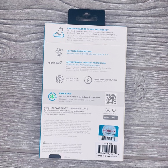 Nwt Speck Presidio2 Grip Case with Magsafe for iPhone 14 pro max - Picture 2 of 3